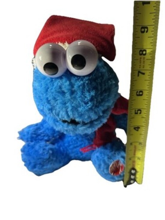 COOKIE MONSTER Sesame Street Dancing Christmas Music WORKS - Picture 6 of 7